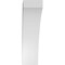 Ekena Millwork 6-in. W x 14-in. D x 22-in. H Thorton Architectural Grade PVC Knee Brace BRCP06X14X22THR - alternate 6